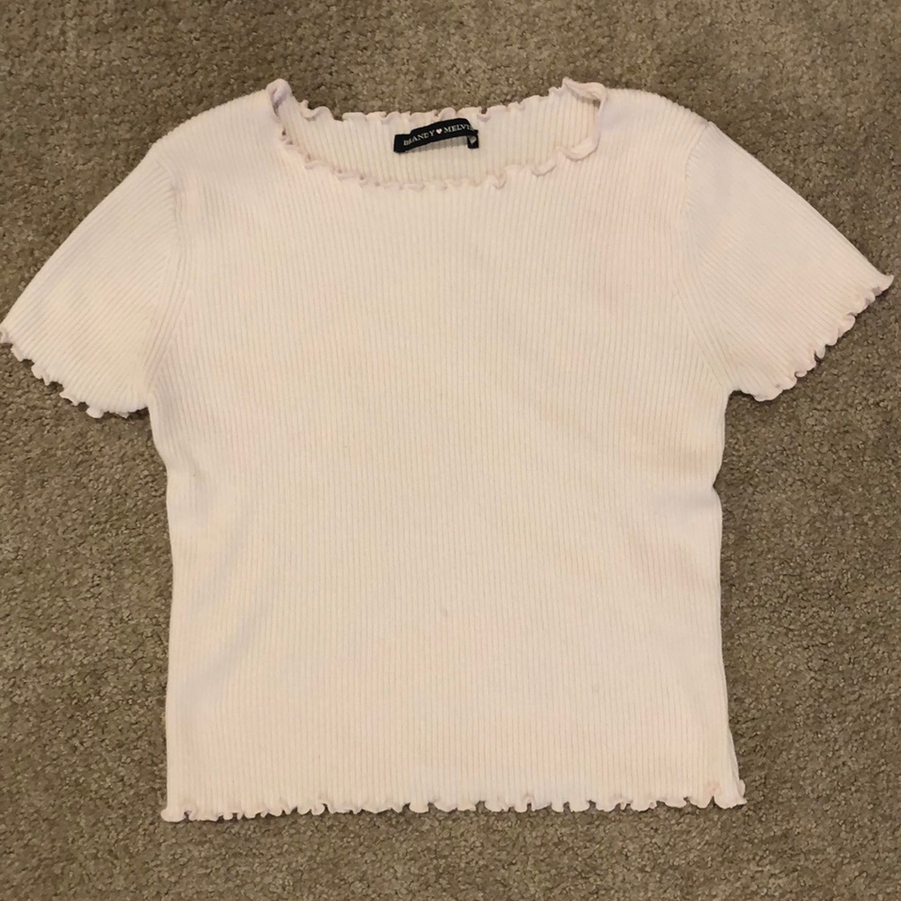 BRANDY MELVILLE Ruffle Top